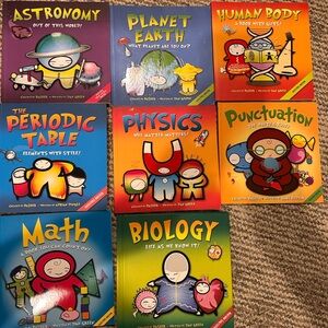Basher Educational and Learning Books - Set of 8